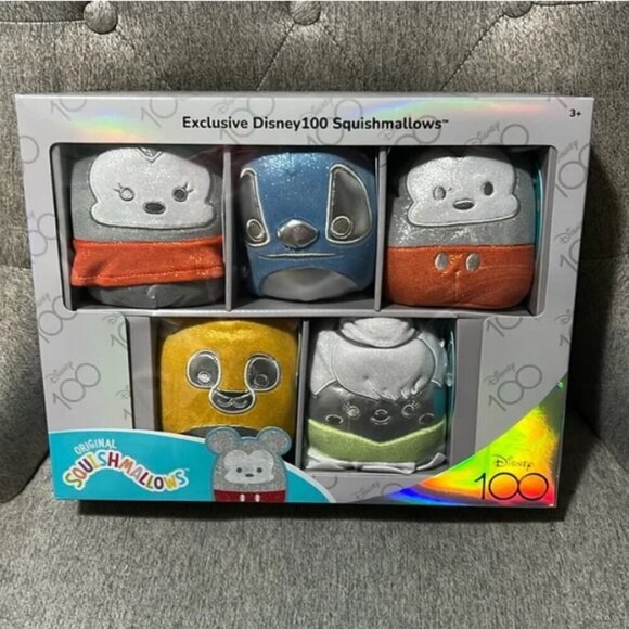 Disney 100 Year Limited Edition Squishmallows Set - Picture 1 of 11
